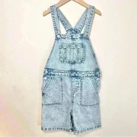 Cotton On Kids Denim Shortalls Size 9-10 Years - Picture 4 of 12